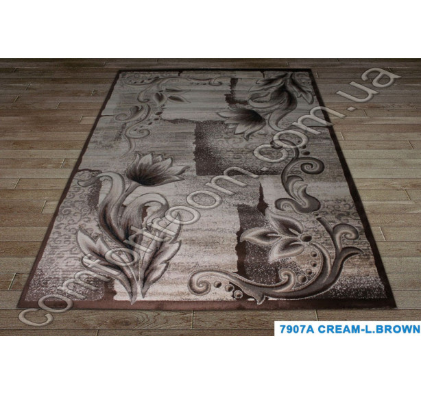 Ковер Festival 7907 cream-brown - Фото 1